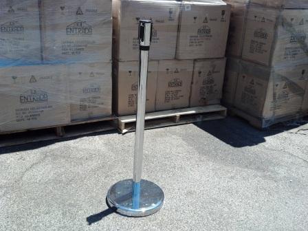 Chrome Stanchions Crowd Control Devices