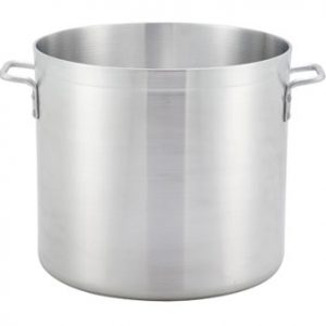 13 QT Wide Sauce Pot (Low) w/ Clear Lid - Catering, Cooking Equipment  Rental Rentals - South Florida Event Rentals