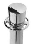 Chrome Stanchions For Rent