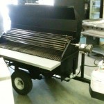 Mobile Rotisserie BBQ Grill