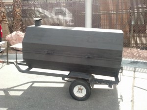 Tow Behind Charcoal Grill Rental