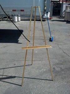 Easel Rental