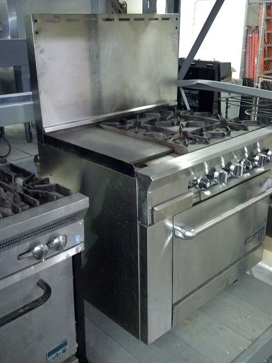 Commercial Gas Range Rental