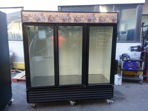 3 Door Reach In Beverage Cooler Rental Las Vegas