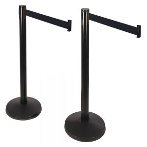 Black Retractable Stanchion Rental Las Vegas